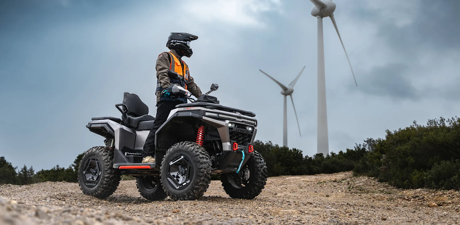 CFMOTO C6 PRO: fotografía oficial (en marcha)
