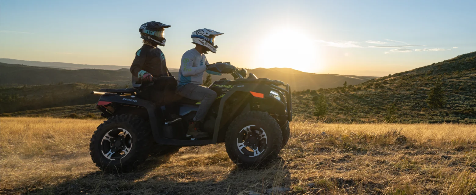 CFMOTO CFORCE 625 TOURING: fotografía oficial (en marcha)