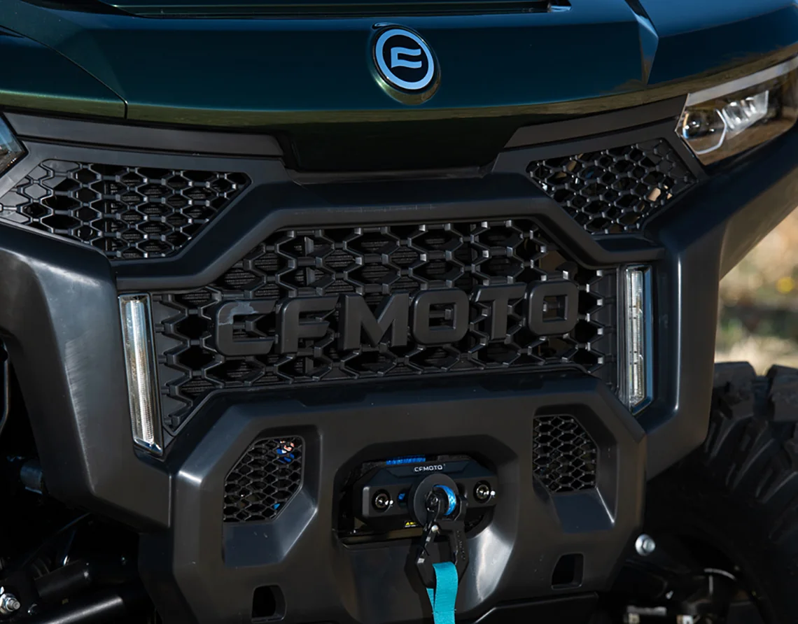 CFMOTO U10 PRO & Highland: fotografía oficial (detalle)
