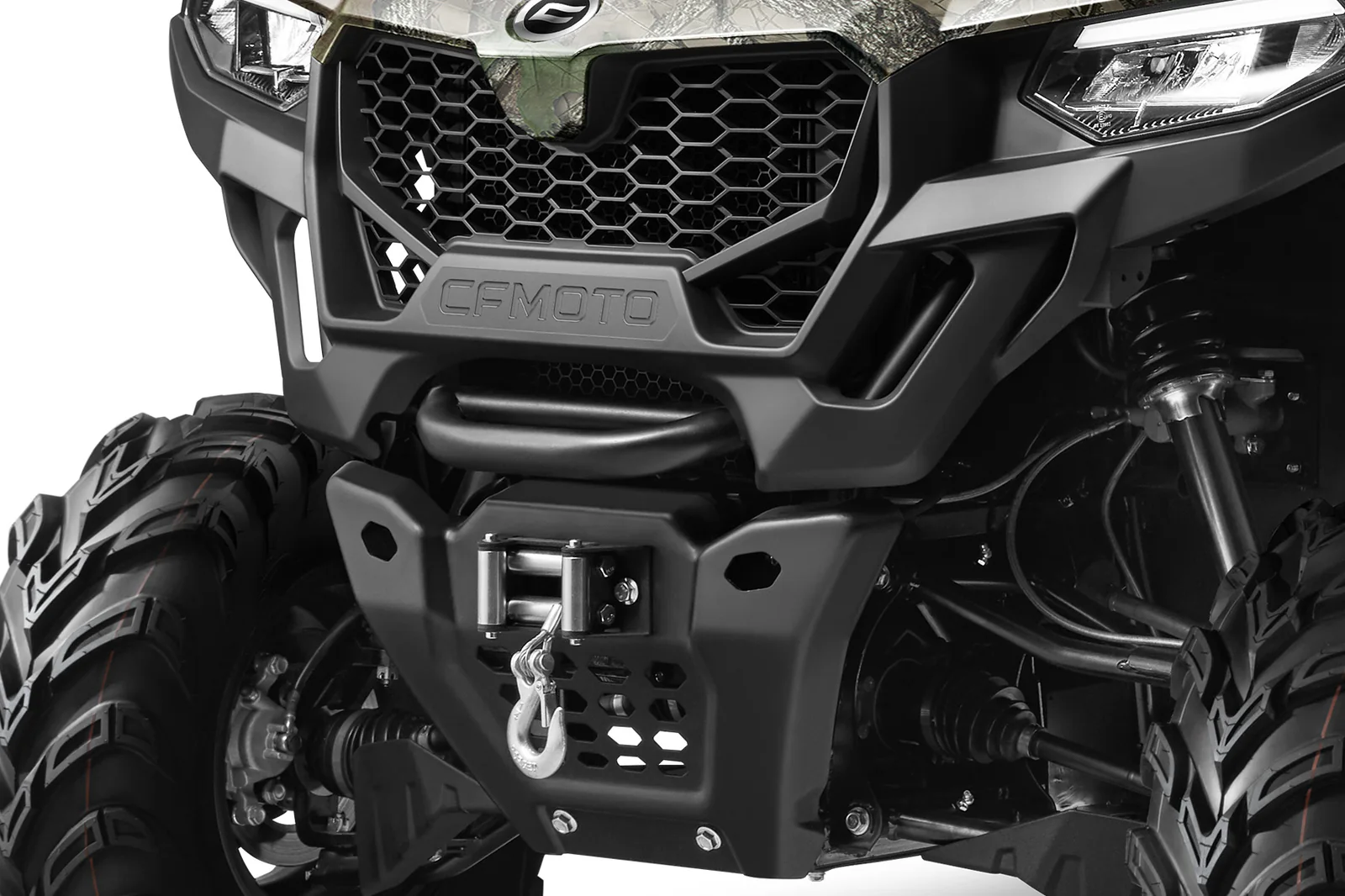 CFMOTO UFORCE 600: fotografía oficial (detalle)