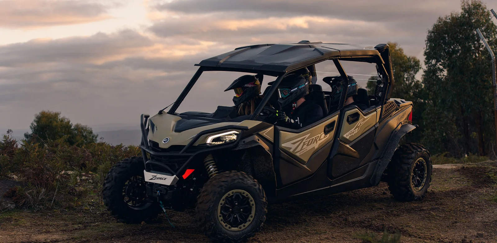CFMOTO ZFORCE 950 - 4: fotografía oficial (en marcha)