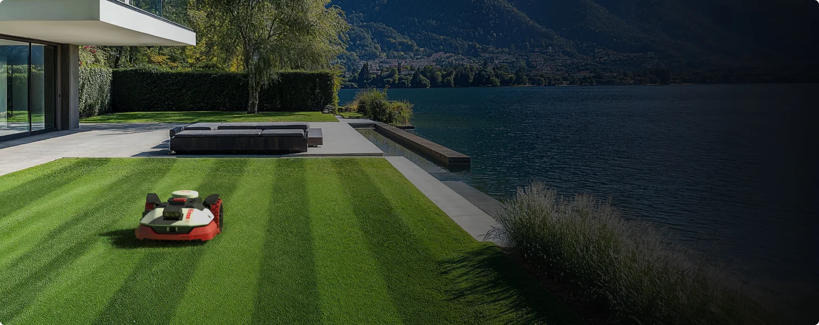 Kress EyePilot RTKⁿ junto a un lago