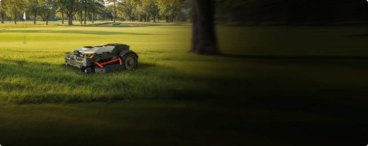Kress MasterSeries RTKⁿ en un campo de golf
