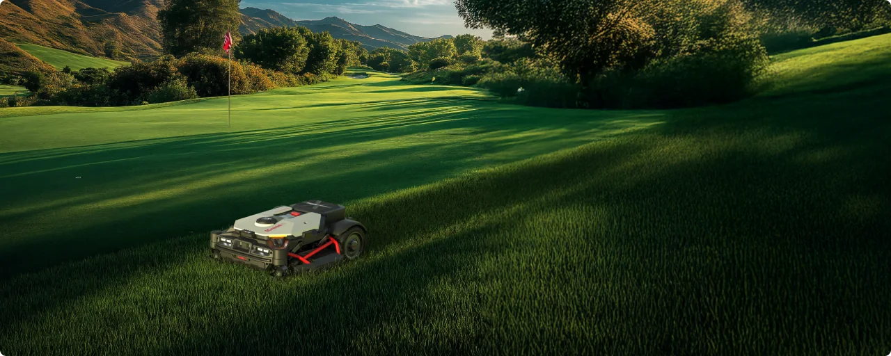 Kress MasterSeries RTKⁿ cortando una gran superficie