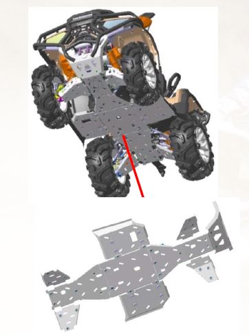 LONCIN X WOLF 700 MUD VERSION · imagen oficial del modelo