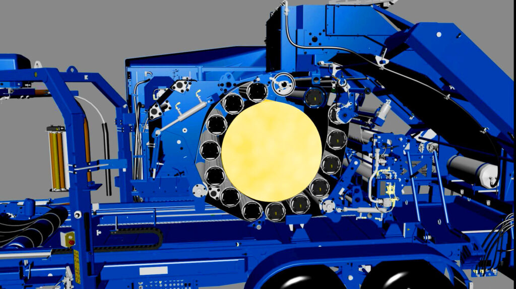 LT-Master F115 de GÖWEIL; detalle o trabajo mostrado por el fabricante