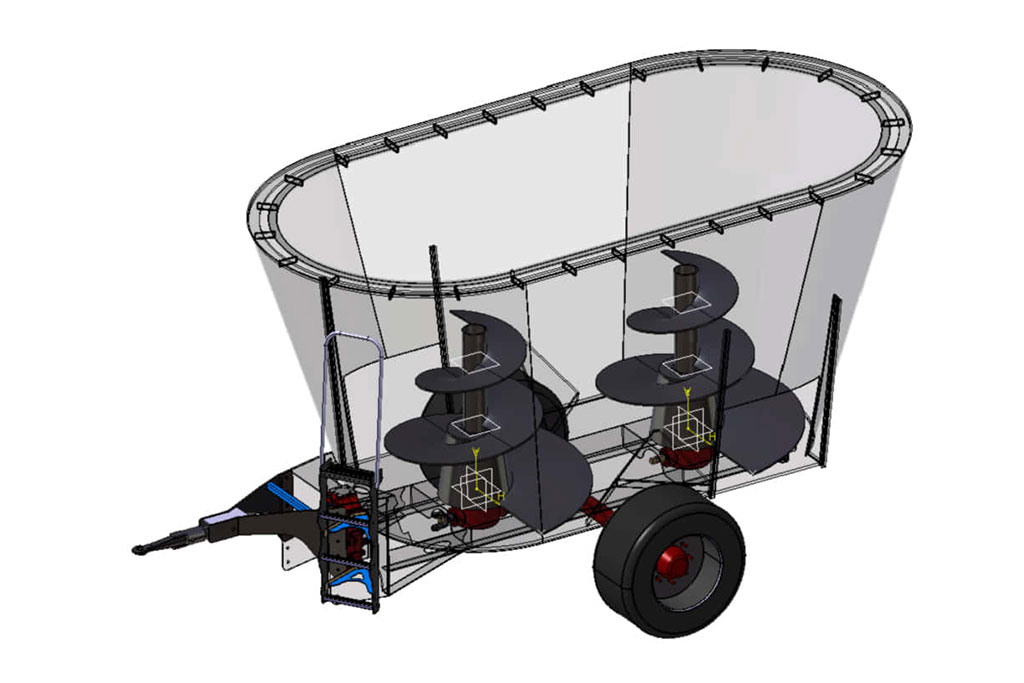 Esquema técnico de la gama Duplex — Italmix