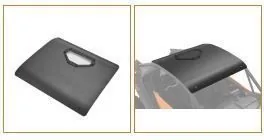 Kit techo de aluminio (2 plazas)