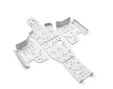 Placa de base de aluminio, modelo largo