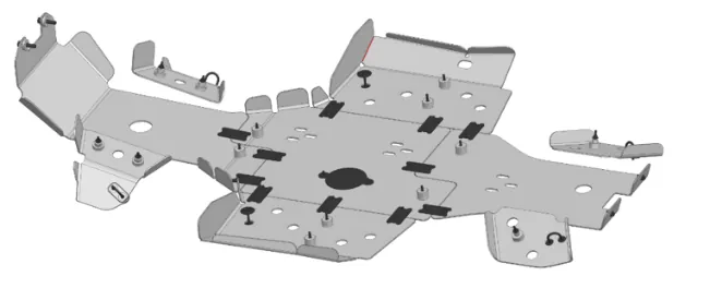 Cubrecárter de aluminio (modelos S) 2024-2025