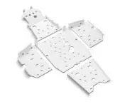 Conjunto de placa protectora de aluminio