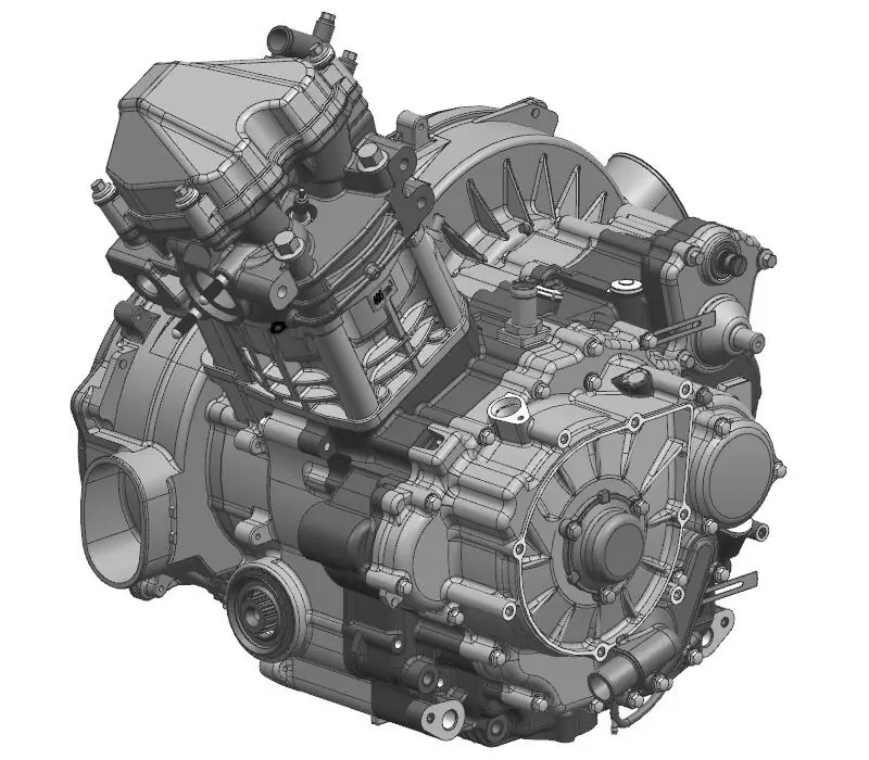 Dibujo del despiece: Motor 191Q