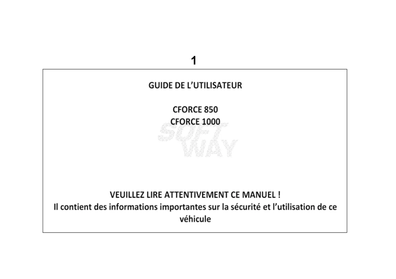 Dibujo del despiece: Manual del propietario (francés)